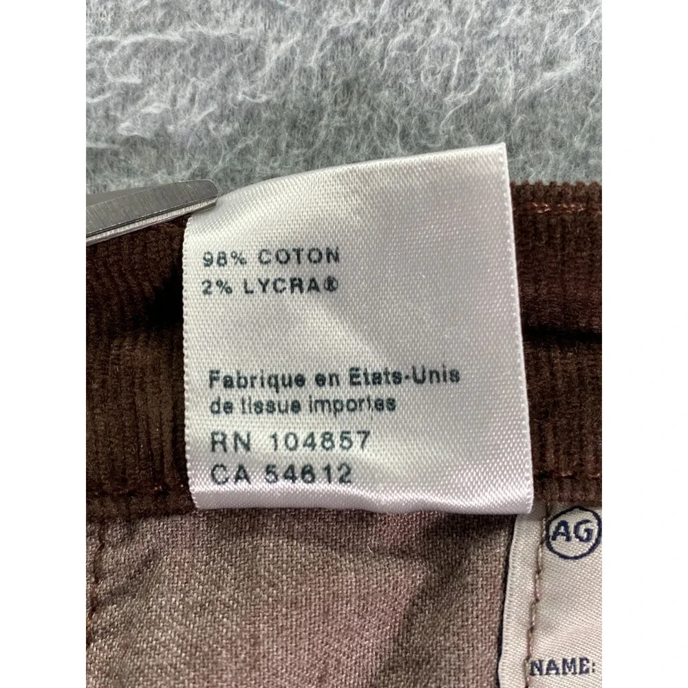 Adriano Goldschmied The Stevie Ankle Brown Corduroy 26R‎ (Fits 28) Preppy City
